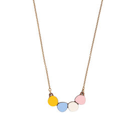 Hilma af Klint inspired dots necklace